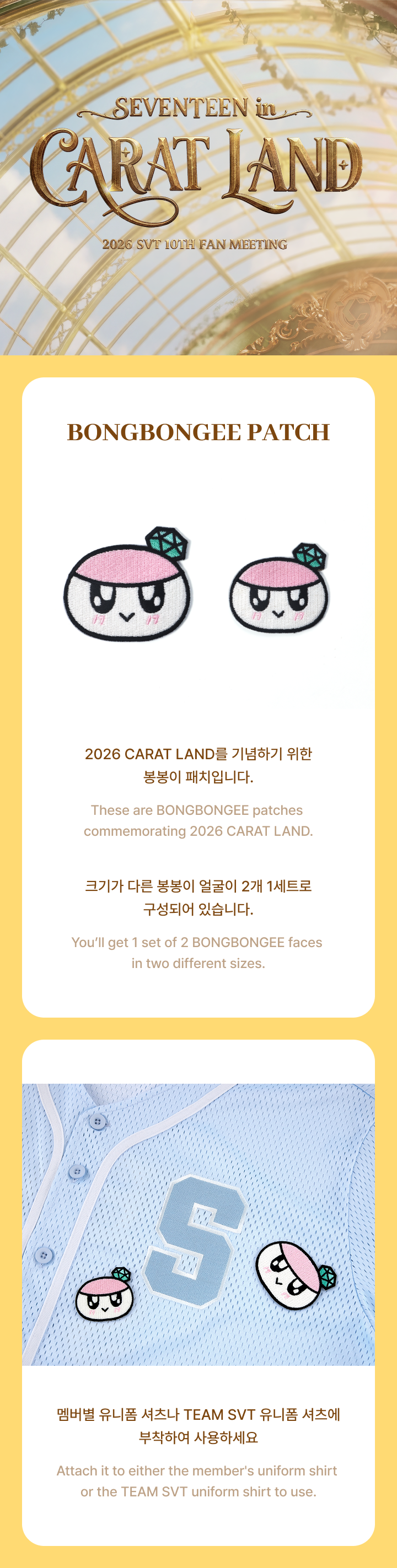 BONGBONGEE Patch detail 2