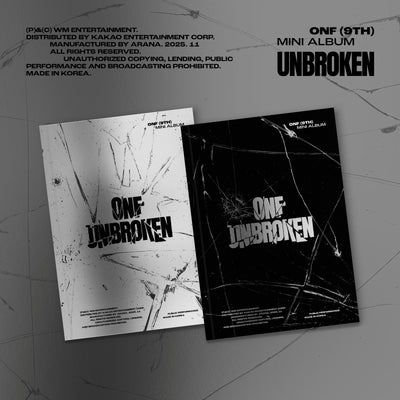 ONF - UNBROKEN / 9th Mini Album