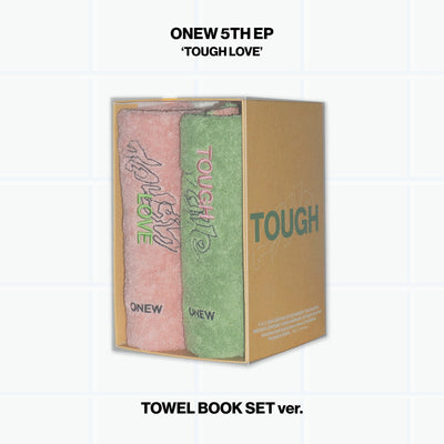 ONEW - TOUGH LOVE / 5th EP Album (TOWEL BOOK SET Ver.)