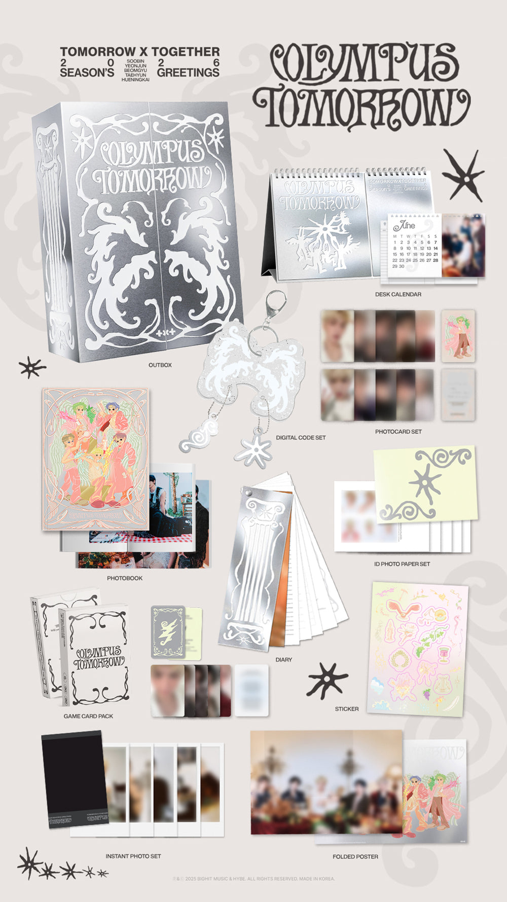 TOMORROW X TOGETHER - 2026 Season's Greetings detail 3