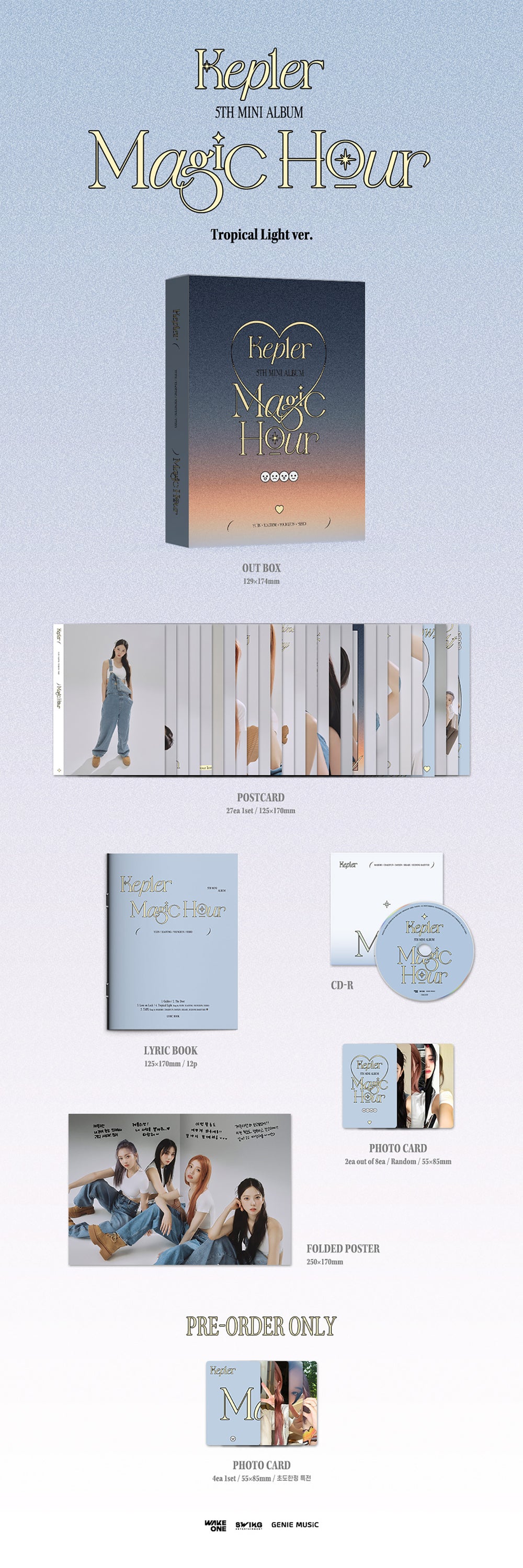 Kep1er - Magic Hour / 5th Mini Album (UNIT ver.) detail 3