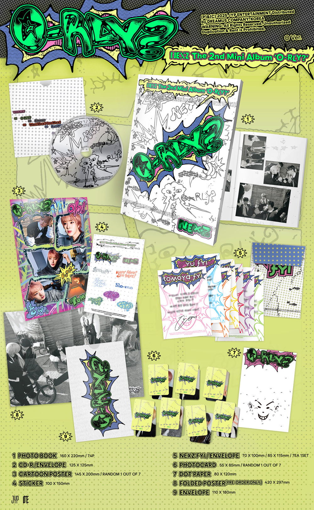 NEXZ - O-RLY? / 2nd Mini Album detail 5