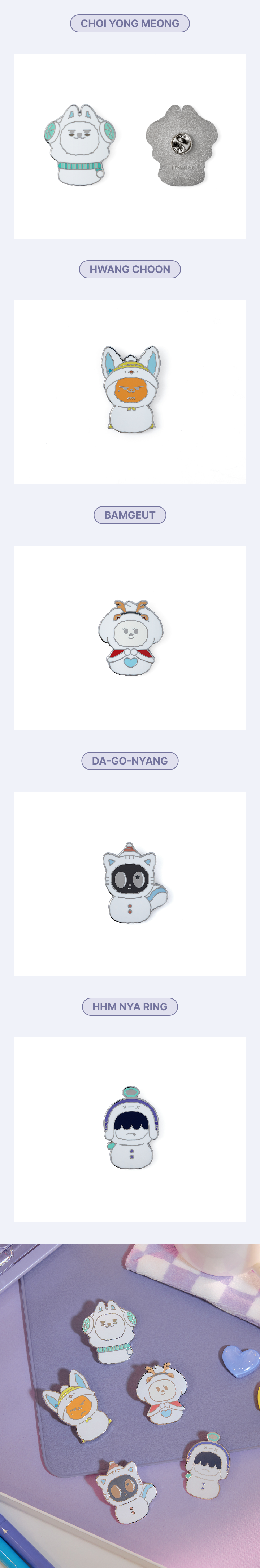 Badge Set detail 3