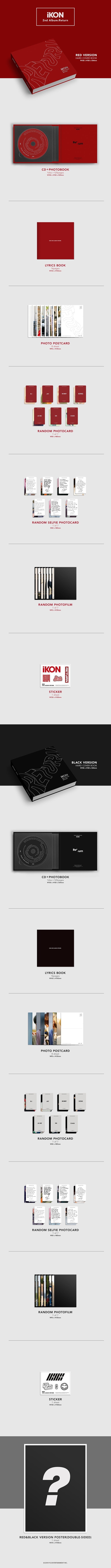 iKON - RETURN / 2nd Full Album detail 3