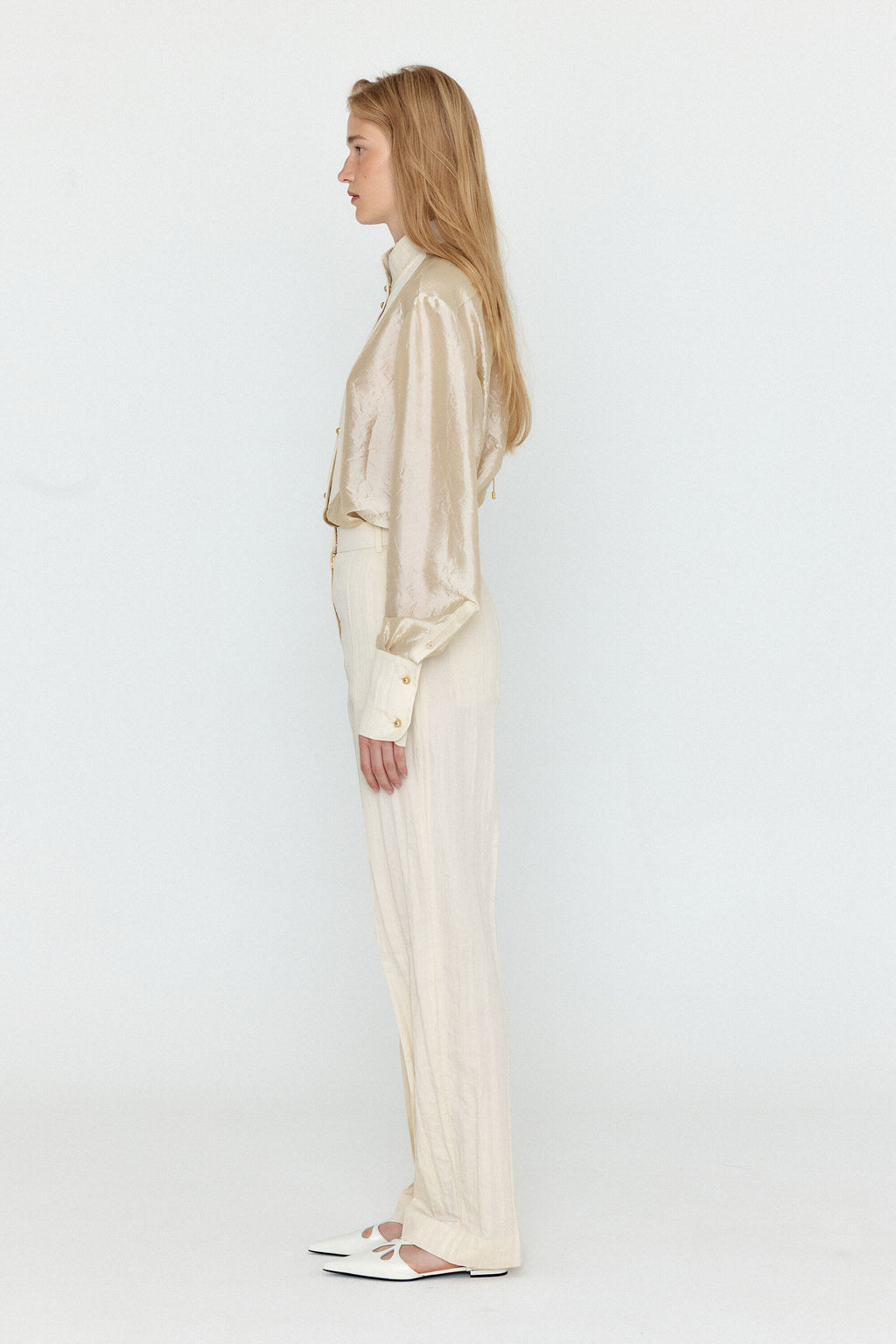 EENK EENK WILONA Classic Trousers - Ivory