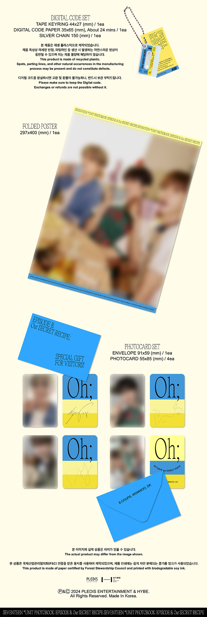 SEVENTEEN UNIT PHOTOBOOK ‘EPISODE A,B' SET detail 5