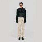 EENK ZERIA Classic Straight Pants - Ivory