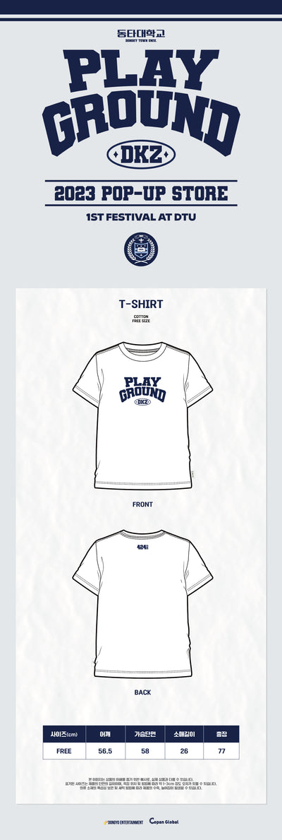 DKZ - 01 Short Sleeve T-Shirt / 2023 POP-UP STORE PLAY GROUND