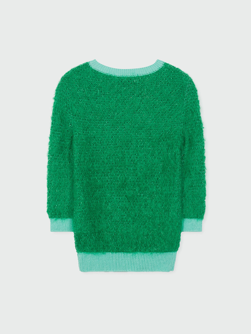 EENK ZIGGIE Short Sleeve Knit Top - Green