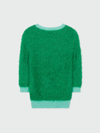 EENK ZIGGIE Short Sleeve Knit Top - Green