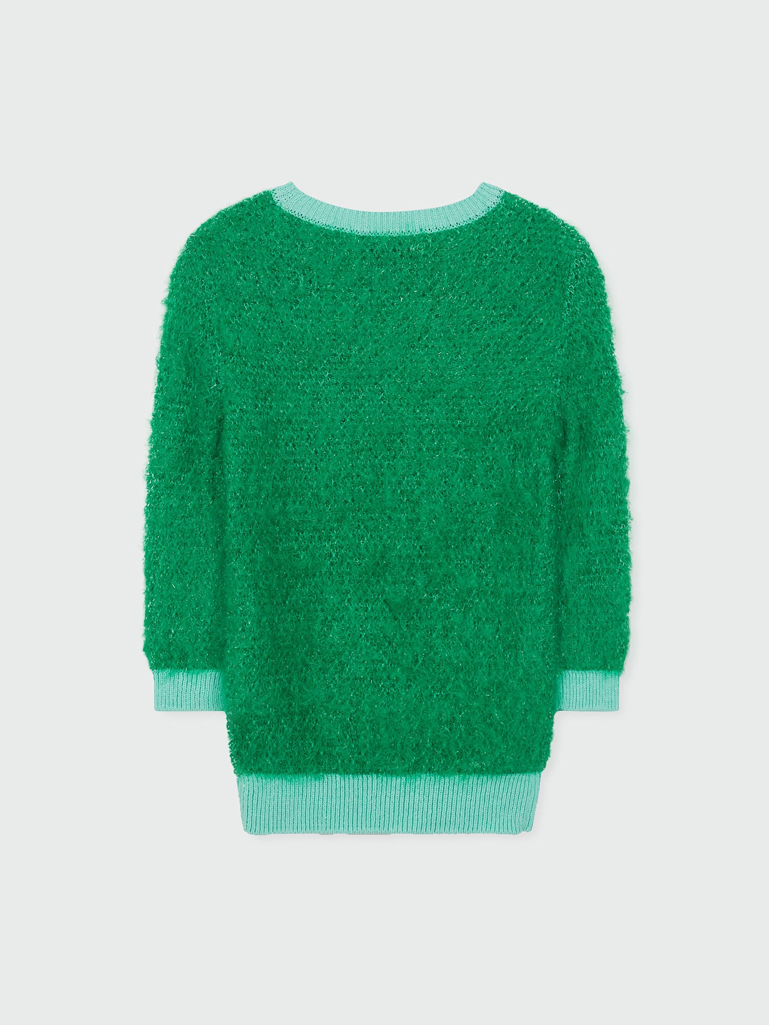 EENK ZIGGIE Short Sleeve Knit Top - Green