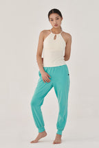 OZEZ OZTI4008 Keyhole Halter Neck Camisole - Ivory