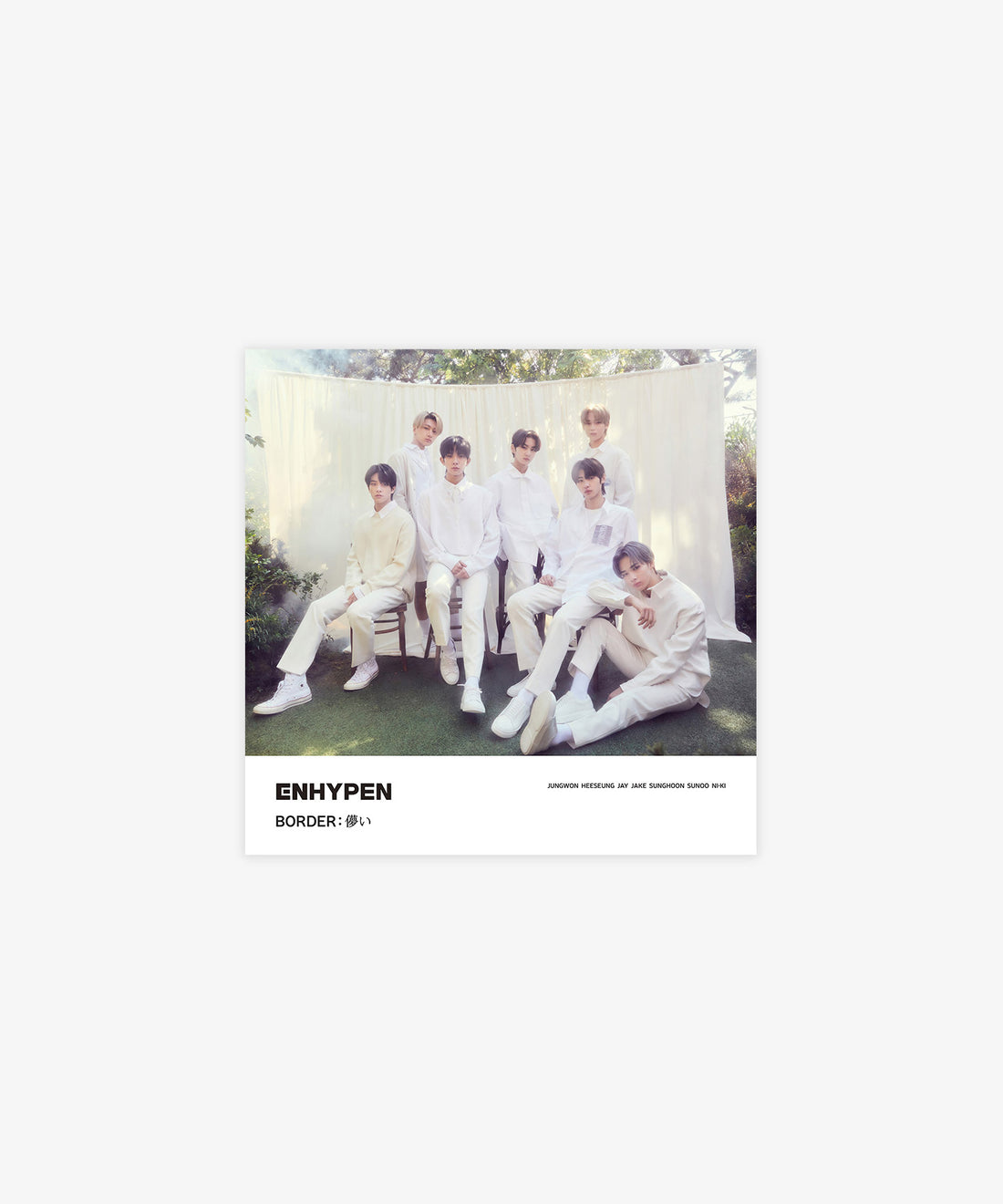 JP 1st SINGLE [BORDER : Hakanai] Limited B