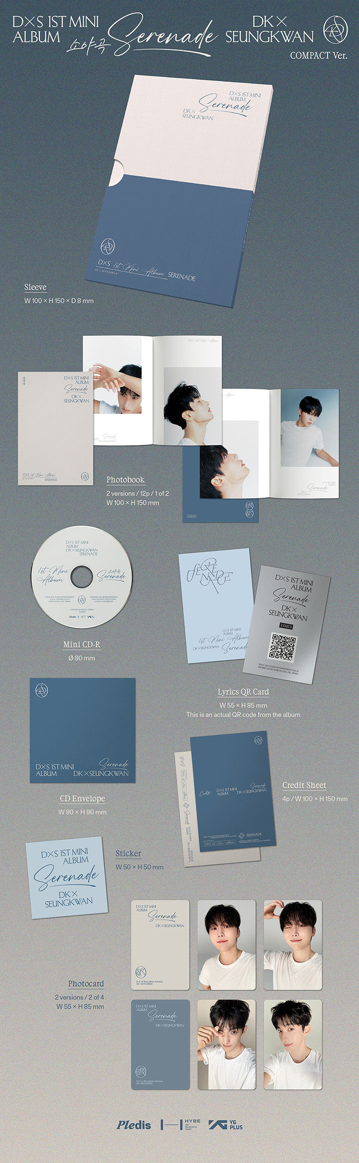 도겸X승관 1st Mini Album '소야곡' COMPACT Ver. detail 2