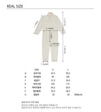 BRIAN Berry MILLER JUMP SUIT_L/BEIGE
