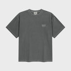 MARITHÉ+FRANҪOIS GIRBAUD OUTLINE CLASSIC LOGO DYEING OVERSIZED TEE charcoal