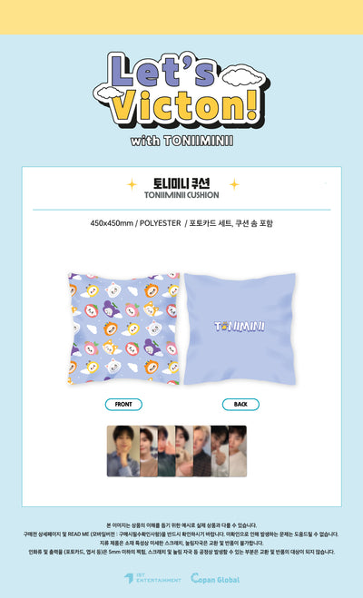 VICTON - 02 Cushion / Let's Victon! with TONIIMINII