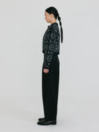 EENK ZOVAN Tapered Pocket Pants - Black