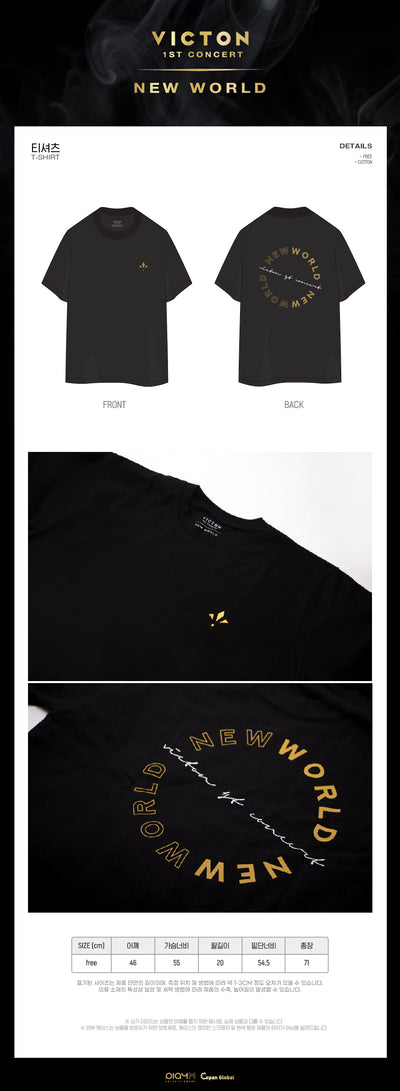 VICTON - 03 T-Shirt / 1ST Concert 'NEW WORLD'