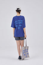 OOOWL T SHIRT WE LOVE NAVY