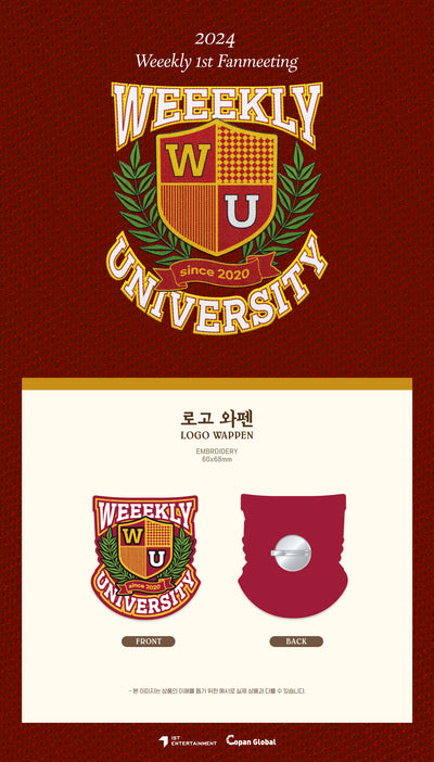 Weeekly - 04 Logo Wappen / 2024 [WU(Weeekly University)] MD