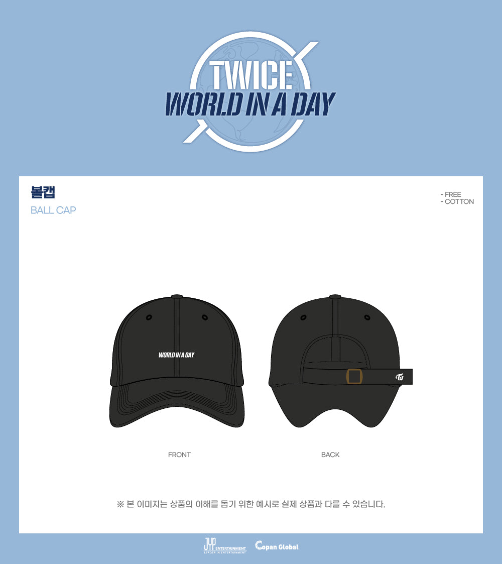 TWICE - 04 Ball Cap / 2020 World in A Day