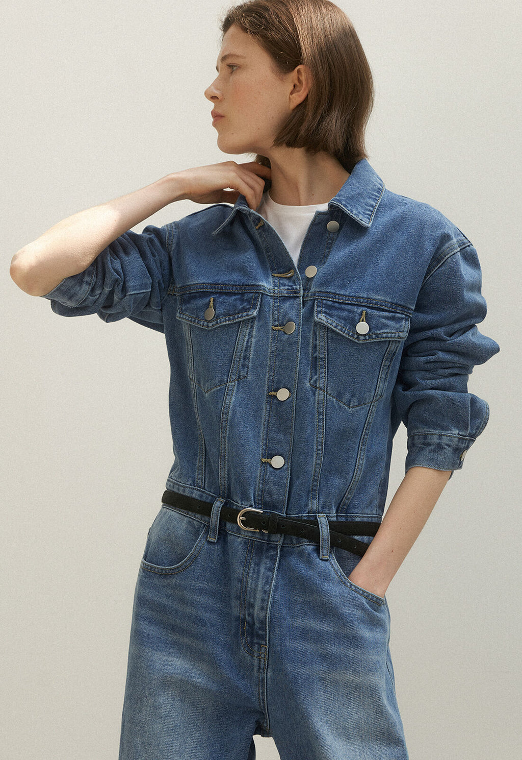 ATELIER NAIN ATELIER NAIN Denim Overall Jumpsuit