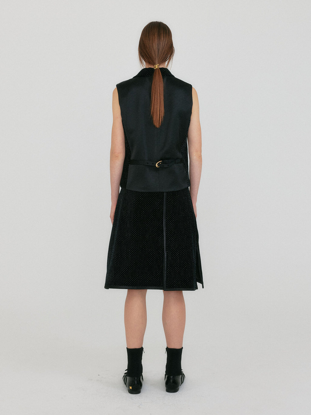 EENK ZULIAL Midi Wrap Skrit - Black