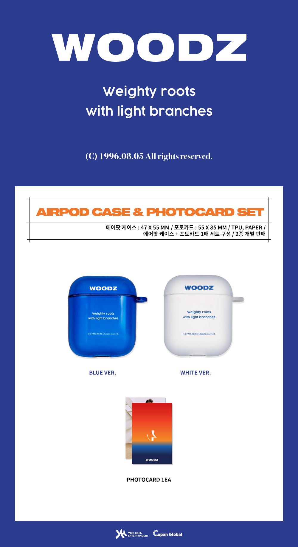 WOODZ - 05 AirPods Case & Photocard Set / 25TH BIRTHDAY LIMITED MD detail 1