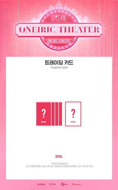 IZ*ONE - 05 Trading Card / 2020 ONEIRIC THEATER-2ND