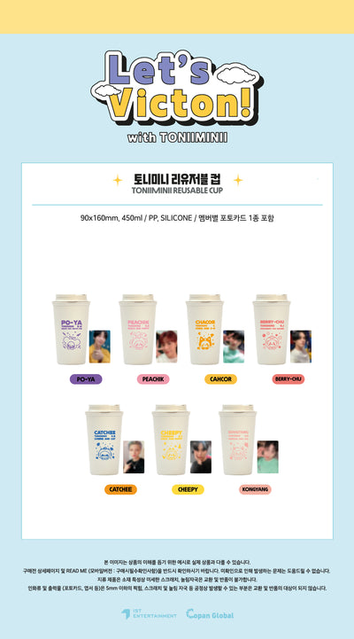 VICTON - 05 Reusable Cup / Let's Victon! with TONIIMINII