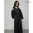 DEWL DEWL Jumpsuit Cut-out Volume Sleeve