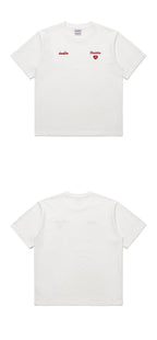 diadora Heart logo short sleeve t-shirt IVORY