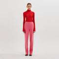 EENK EENK Straight Pants - Pink