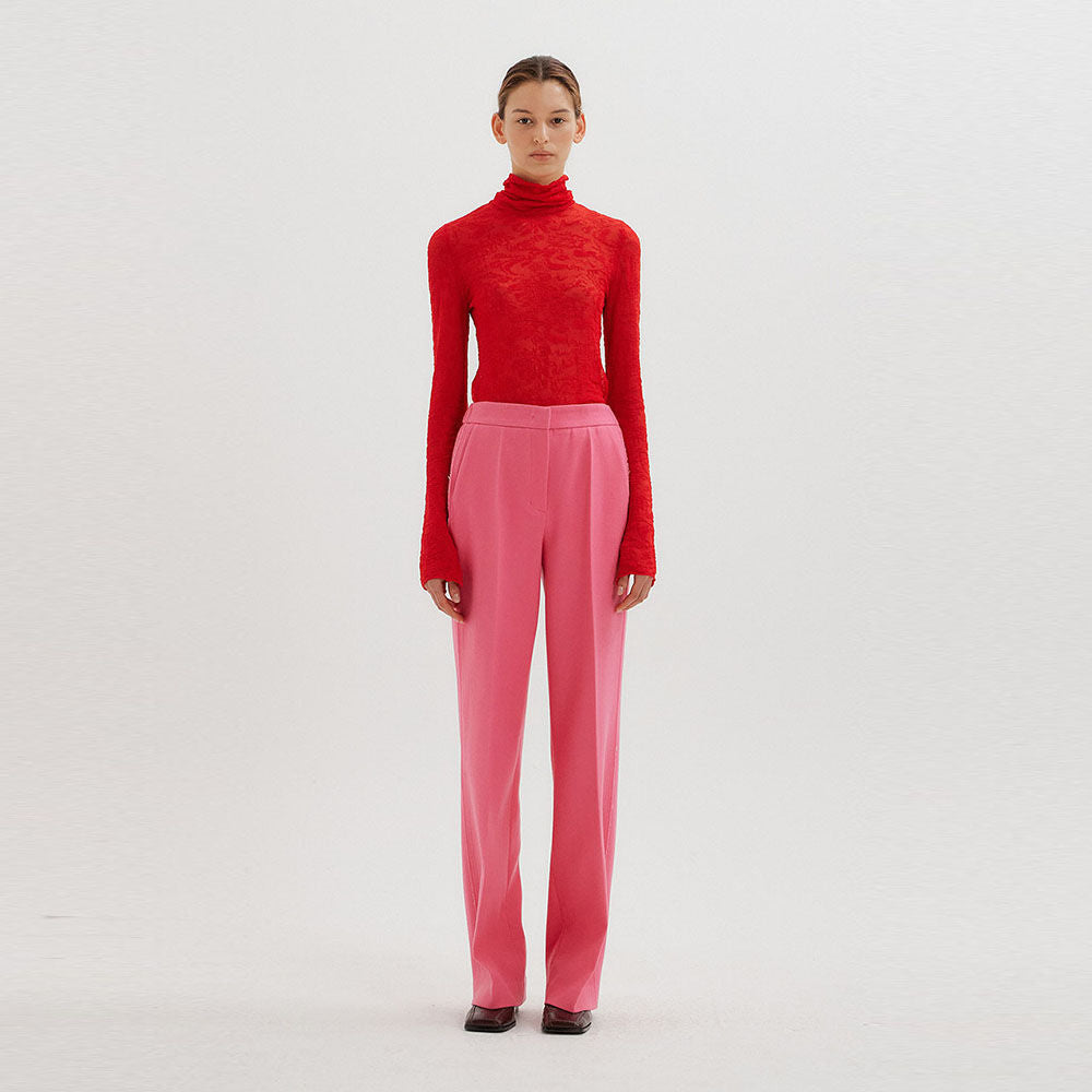 EENK EENK Straight Pants - Pink