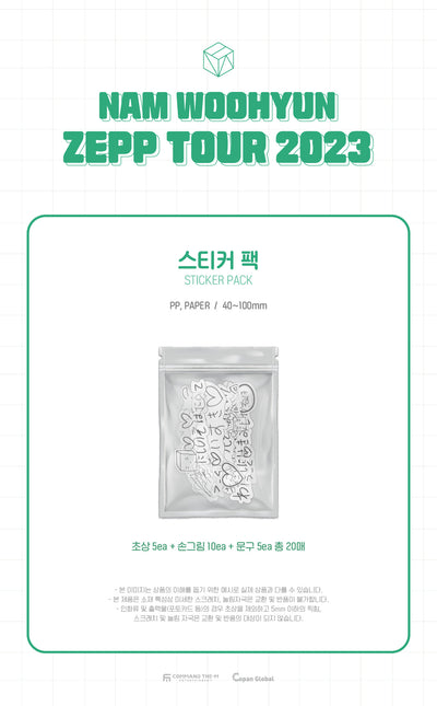 NAM WOO HYUN - 06 Sticker Pack / ZEPP TOUR 2023