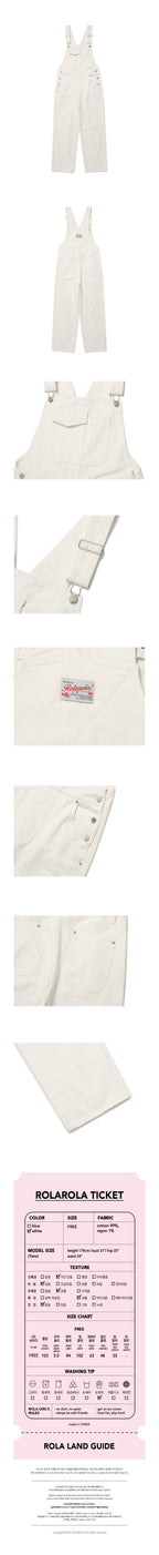 rolarola rolarola Jumpsuit Pocket Detailed Overall Pants