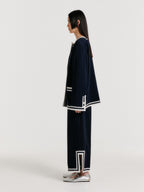 EENK EENK YINTANA Contrast Jacket - Navy
