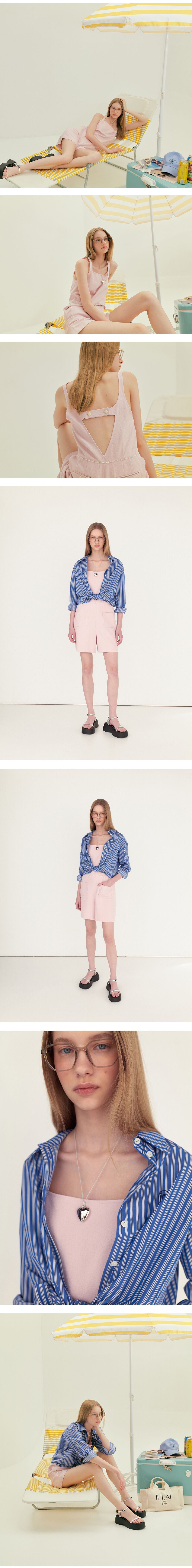 IULAI IULAI Jumpsuit Milk Pink