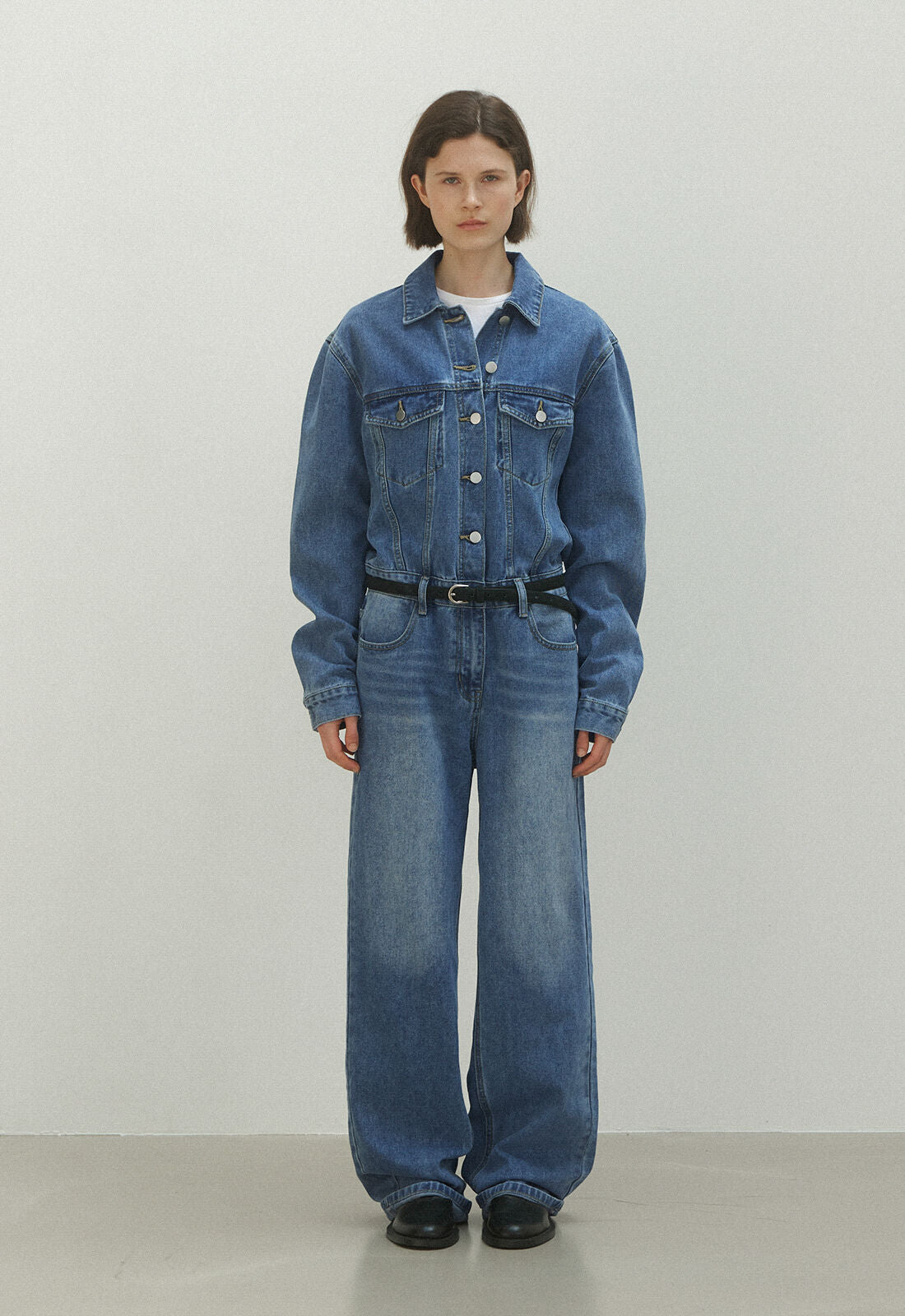 ATELIER NAIN ATELIER NAIN Denim Overall Jumpsuit