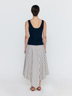 EENK EENK Lace-Up Vest - Navy