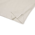 SNOWPEAK APPAREL Aerocool Women's Color Semi Crop Short Sleeve T-Shirt Light Beige (S24MWFTS78)