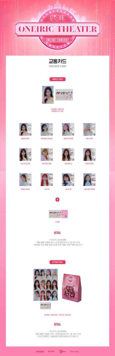 IZ*ONE - 09 Transit Card / 2020 ONEIRIC THEATER-2ND
