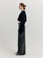 EENK EENK Cargo Denim Pants - Dark Grey