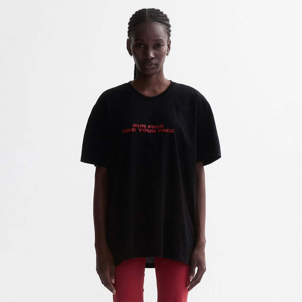 MENASOO VENODE Runfree Tshirts_Black (Over Fit)