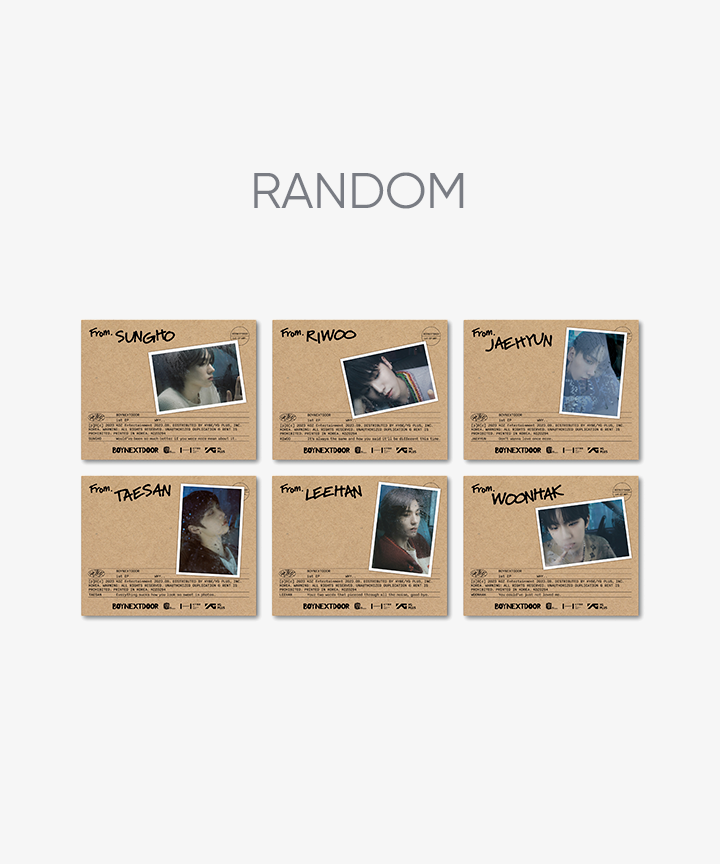 1st EP 'WHY..' (LETTER ver.) (Random)