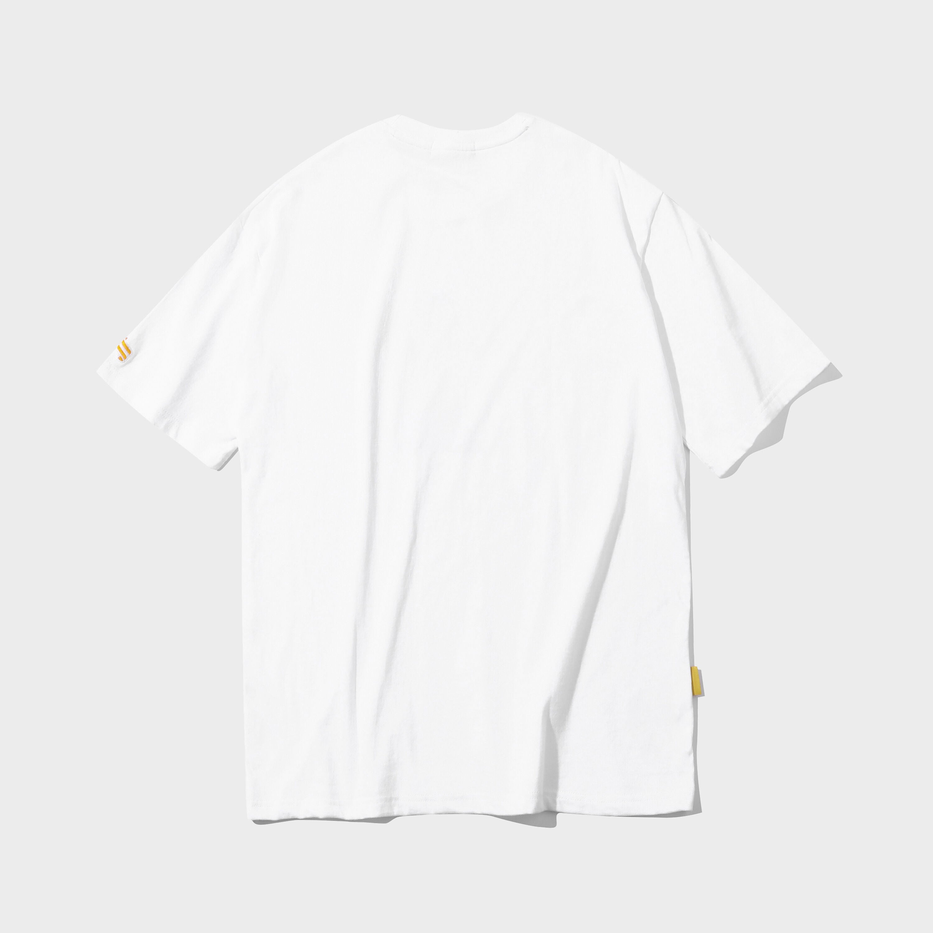 MAINBOOTH [Pat and Mat] Pat T-shirt (white)