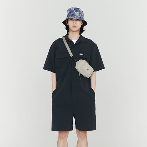 SNOWPEAK APPAREL SNOWPEAK APPAREL Stretch Shorts Jumpsuit