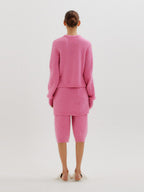 EENK EENK TOKI Cable Knit Pullover - Pink