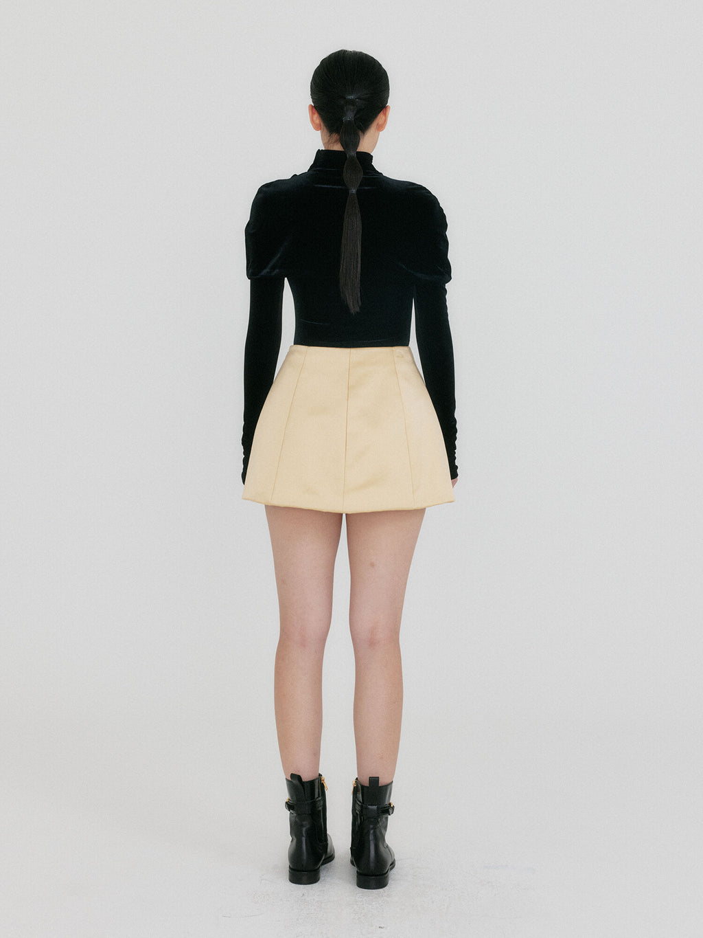 EENK ZOII A-line Flower Mini Skirt - Yellow